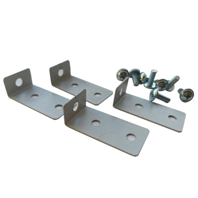 Комплект для крепления стойки Стелла-техник Кронштейны-настенные-V , 4шт и крепеж, серия К