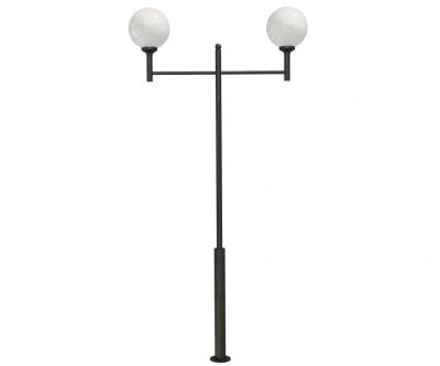 Стальной фонарный столб Т-30-2 со светильниками 5,461 м