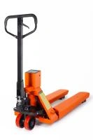 Тележка гидравлическая с весами 2000 кг 1150 мм полиуретановые колеса TOR CBY-CW2