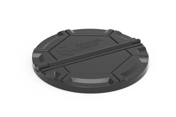 Крышка колодца «Роса» черная