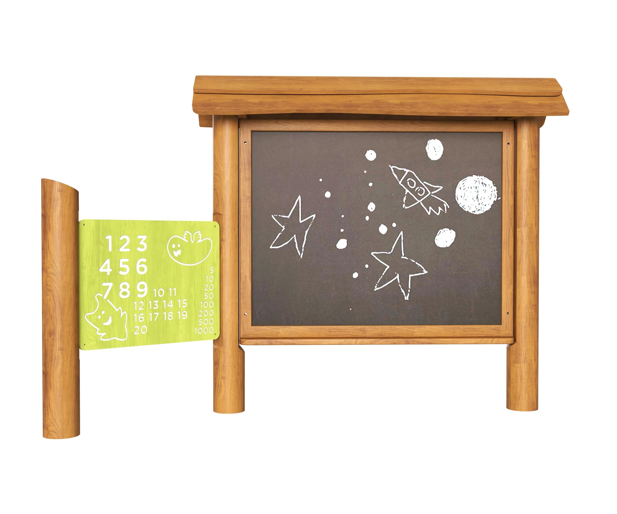 Стенка для рисования с цифрами ARTWOOD