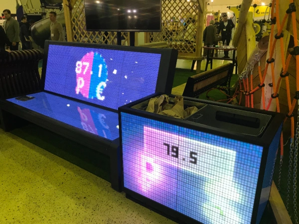 Умная урна Смартчейн версия 1.0 1 секция