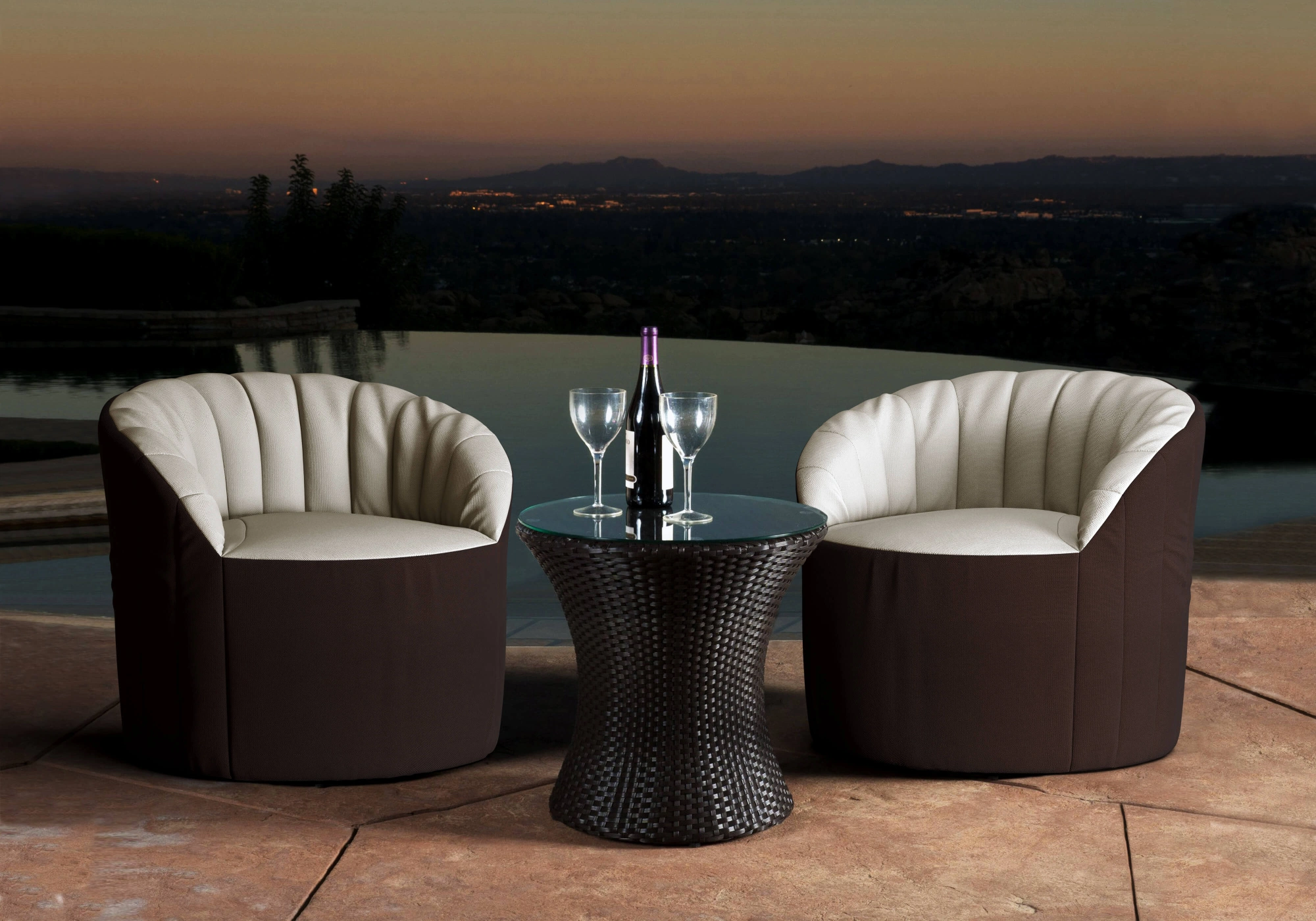 Бескаркасное кресло Шелл Ламбре велюр