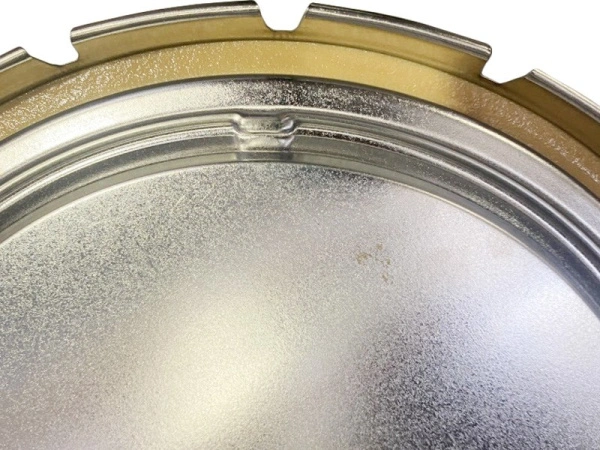 Ведро металл 10л. с крышкой, корона, код: 30758