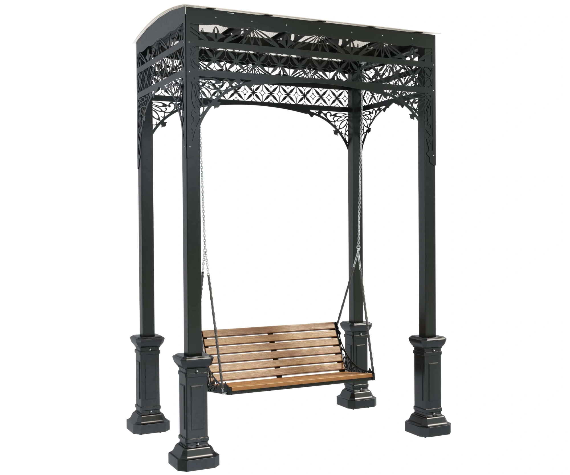 Качели парковые «Сити» Двухсекционные