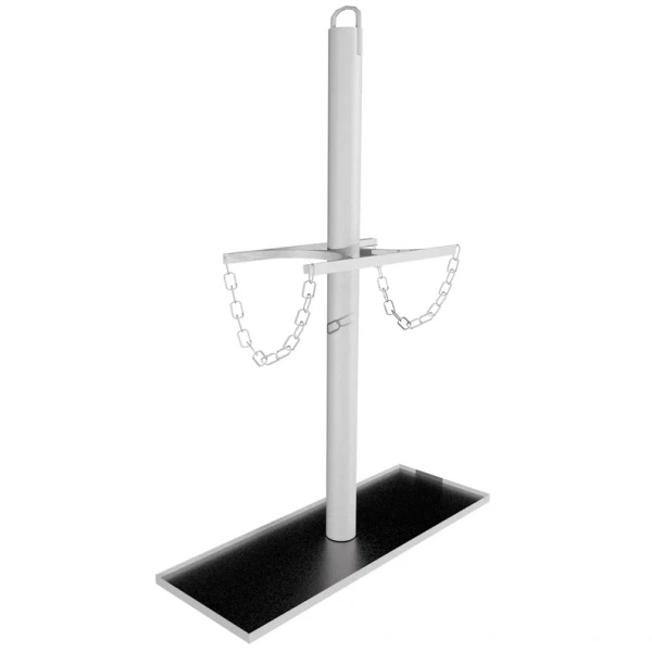 Стойка для баллонов ПБП-07-02 690x340x1320 мм Серый