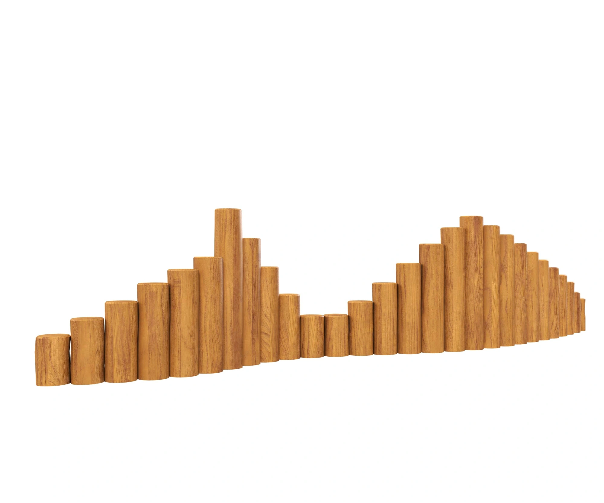 Балансировочные столбики HARDWOOD «Лаутаро»