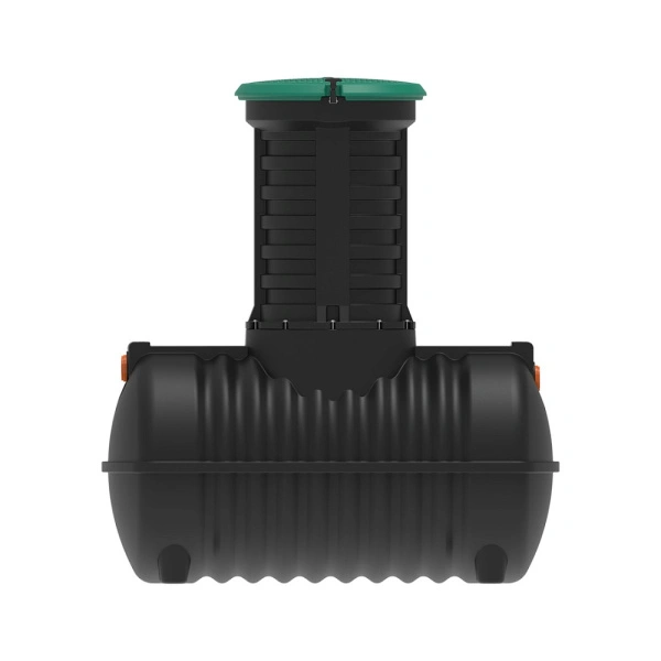 Автономная канализация Rostok Ground 4Pro с горловиной 1000 мм и принудительным отведением стоков 