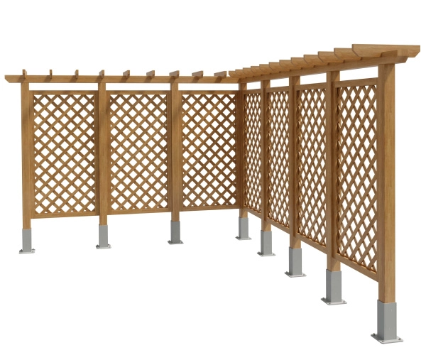 Шпалера «Ромб» 20,0 м (без покраски)