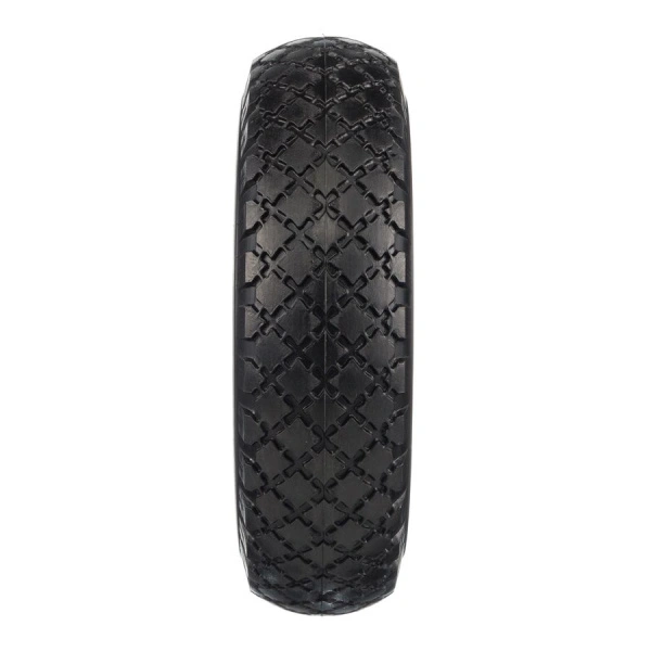 Колесо Стелла-техник 1120-255-3 диаметр 260мм, вспененный полиуретан, игольчатый подшипник под ось 25мм, грузоподъемность 70кг