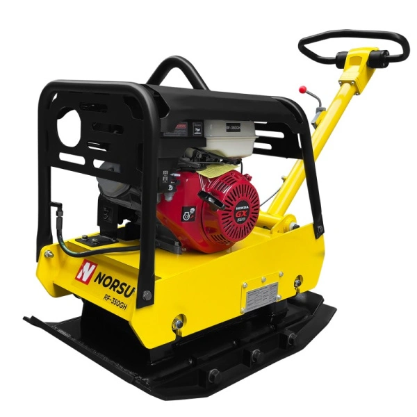 Виброплита бензиновая реверсивная NORSU RF-350GH (гидравлический привод)