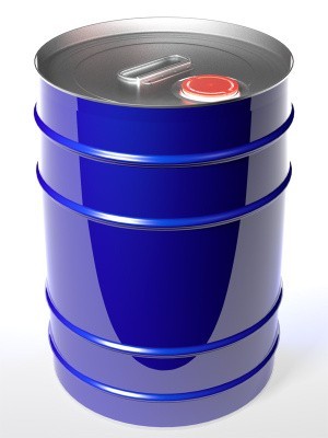 Барабан металлический 25л с крышкой берикап, арт.: БМ 25 с ребром, код: 23788