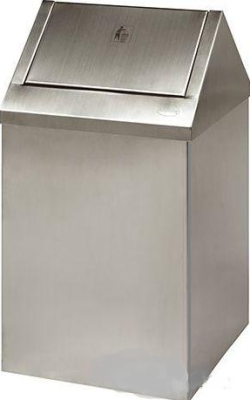 Урна Эклипс, 200х200х400 мм, шлифованная 12 л