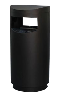 Мусорная урна-пепельница Терминал М, 400х935 мм, 40 л
