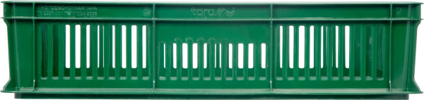 Ящик перфорированный 600×400×140 мм, объем 27 л., арт.: 705.02.01, синий, код: 17298